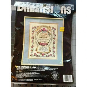 Dimensions Counted‎ Cross Stitch kit Our Wedding Personalized kit